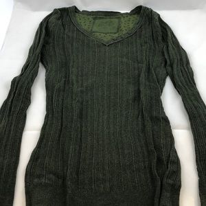 MUDD Olive green long sleeve T-shirt